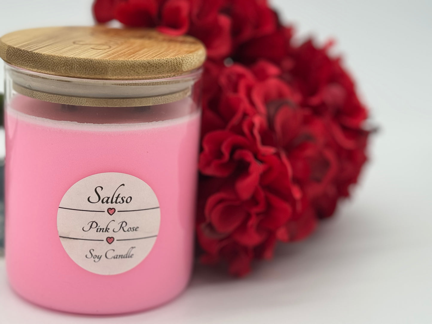 Pink Rose 12oz Candle